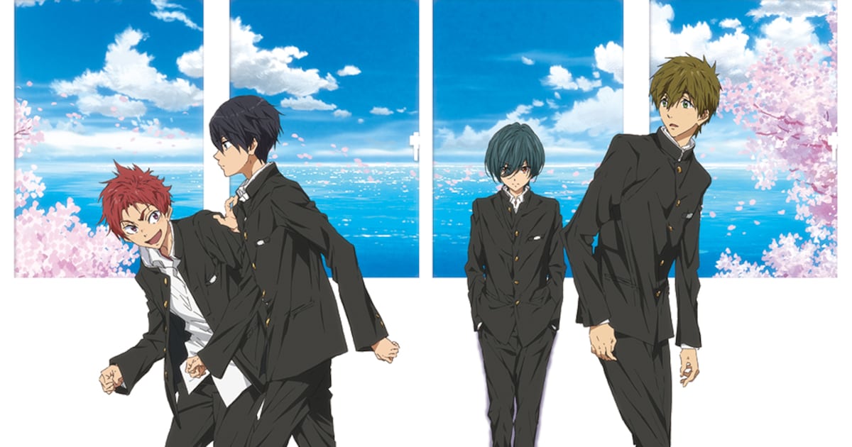 ハイ☆スピード！」中学生の遙ら描いたポスター、全6種の前売り特典 