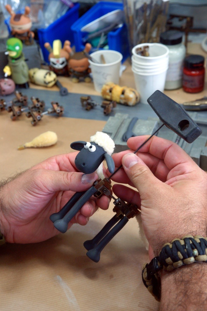 「映画 ひつじのショーン～バック・トゥ・ザ・ホーム～」メイキング写真 (c)2014 Aardman Animations Limited and Studiocanal S.A.