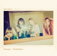 SCANDAL「Stamp!」初回限定盤Aジャケット