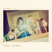 SCANDAL「Stamp!」初回限定盤Bジャケット