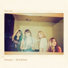 SCANDAL「Stamp!」通常盤ジャケット