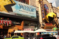 「ピクセル」ワールドプレミアの会場。(c)2015 Starpix. All rights reserved.