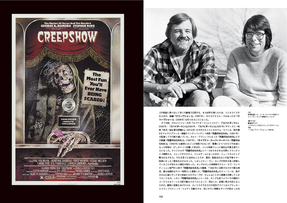 書籍「ゾンビ映画年代記 ZOMBIES ON FILM」より。