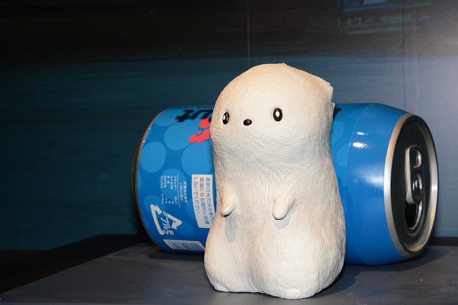「バケモノの子」展の様子。