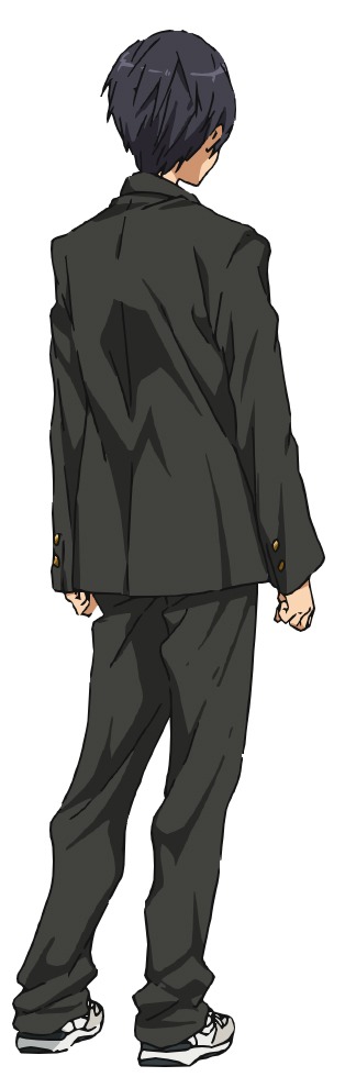 七瀬遙（CV：島崎信長） (c)2015 おおじこうじ・京都アニメーション/ハイスピード製作委員会