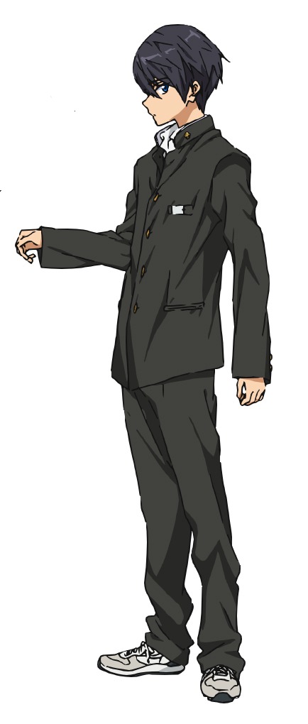 七瀬遙（CV：島崎信長） (c)2015 おおじこうじ・京都アニメーション/ハイスピード製作委員会