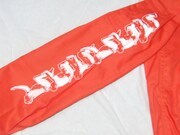 「ムカデ人間3 -ジョージ・ブッシュ囚人服-（串刺しオレンジ）」サイドプリント