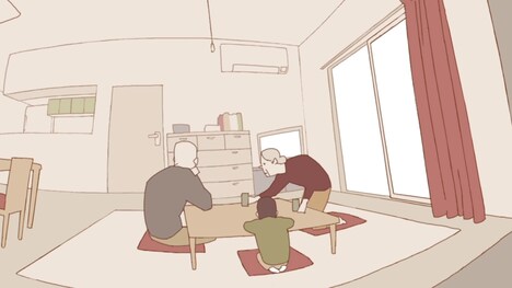 アニメーション部門・最優秀作品賞「夢かもしれない話」 (c)2014 Miryan Paku All right Reserved.