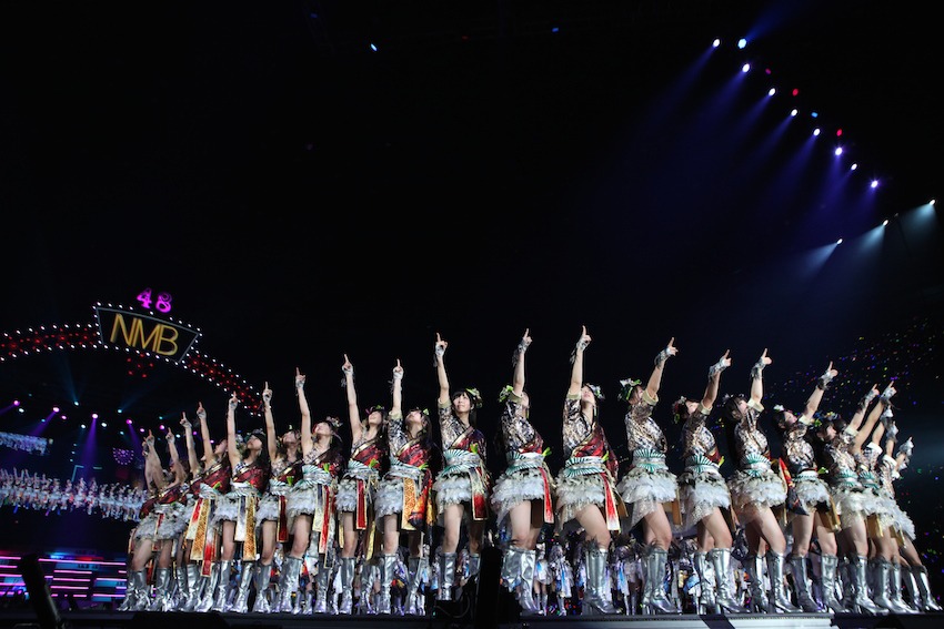 NMB48コンサートの様子。(c)2016「DOCUMENTARY of NMB48」製作委員会