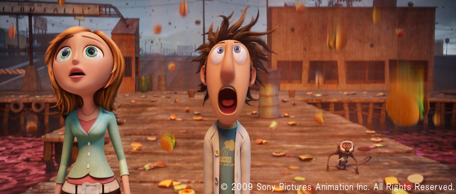 「くもりときどきミートボール」 (c)2009 Sony Pictures Animation Inc. All Rights Reserved.