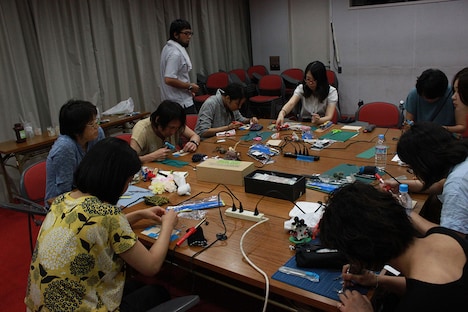 「サマースクール2014」の様子。