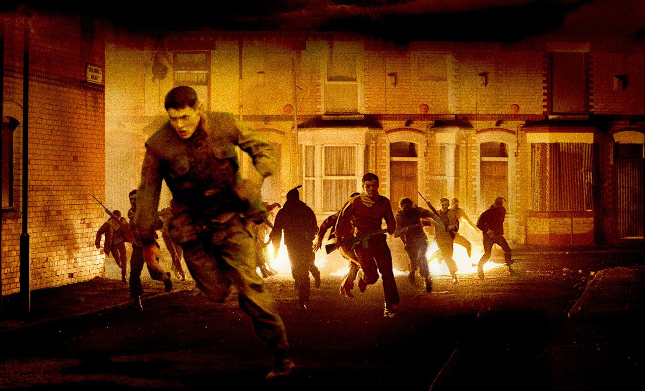 「ベルファスト71」 (c)CHANNEL FOUR TELEVISION CORPORATION/BRITISH FILM INSTITUTE/SCREEN YORKSHIRE LIMITED AND RUN 71 LTD 2014