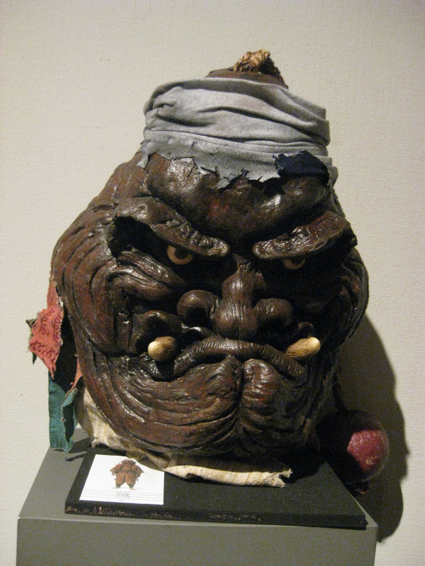 8月22日の妖怪マスク「分銅鬼」。(c)2005「妖怪大戦争」製作委員会