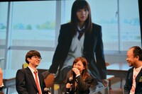 「映画 みんな！エスパーだよ！」完成披露試写会の様子。