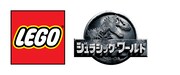 「LEGO ジュラシック・ワールド」ロゴ (c)2015 The LEGO Group. TM & (c) Universal Studios and Amblin. TM & (c) Warner Bros. Entertainment Inc. (s15)