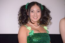 “けろリズム”のメンバーを演じた紗綾。