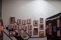 「メカニックデザイナー 大河原邦男展」会場の様子。