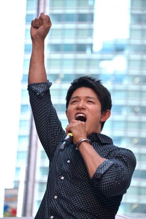 「俺物語!!」猛男になりきり、「好きだー！」と絶叫する鈴木亮平。