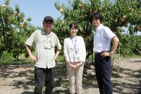 「種まく旅人～夢のつぎ木～」製作記者会見の様子。