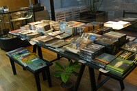 Au Praxinoscope Animation Store ＆ Galleryの内観。