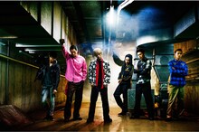 「HiGH&LOW」で山王連合会のメンバーを演じる町田啓太、鈴木伸之、岩田剛典、佐藤寛太、山下健二郎、佐藤大樹。 (c)HiGH&LOW製作委員会