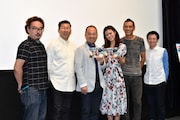 「PANIC IN」DVD発売記念上映会の様子。