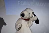 本日は誕生日のため、おめかしをしてきたというスヌーピー。