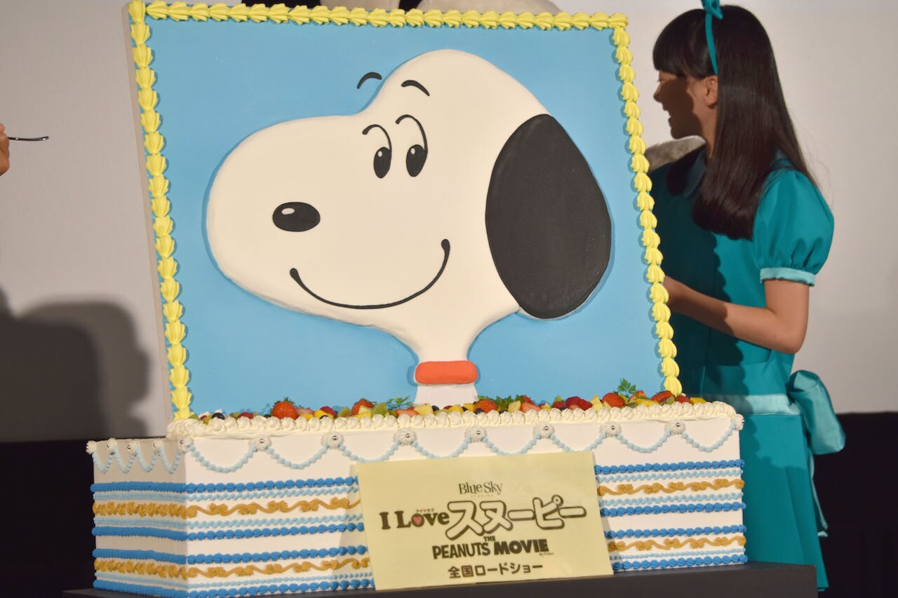 PEANUTS SNOOPYスヌーピー 木製オルゴール 誕生日ケーキ2014