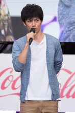 「Mr.マックスマン」トークショーに登壇した青木玄徳。