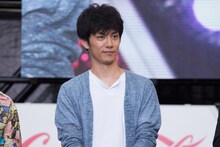 「Mr.マックスマン」トークショーに登壇した青木玄徳。