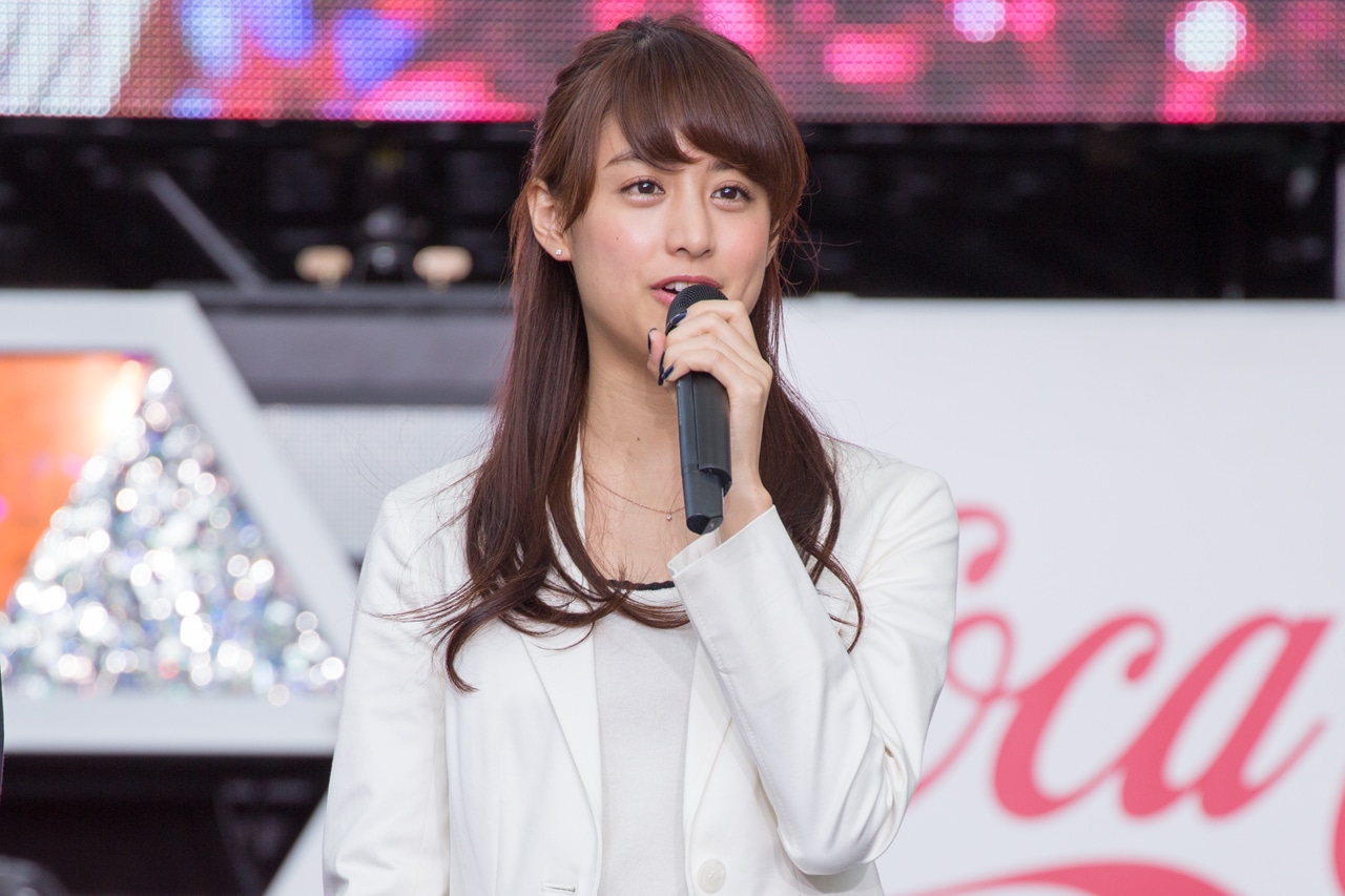 「Mr.マックスマン」トークショーに登壇した山本美月。