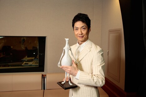 「GAMBA ガンバと仲間たち」で、ノロイ役の声優を務めた野村萬斎。(c)SHIROGUMI INC, GAMBA