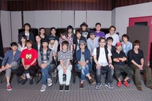 「劇場版 弱虫ペダル」のキャスト陣。