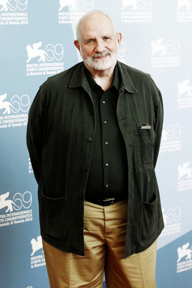 第69回ヴェネツィア国際映画祭にて、銀獅子賞を獲得したブライアン・デ・パルマ。（写真提供：Andrea Raffin / WENN.com / ゼータ イメージ）
