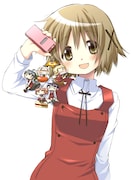 「ひだまりスケッチ×ハニカム」番宣イラスト 2012年 (c)蒼樹うめ・芳文社/ひだまり荘管理組合