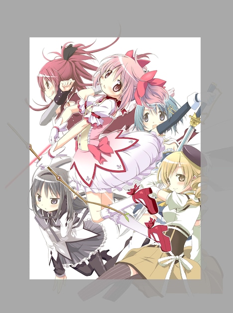 「劇場版 魔法少女まどか☆マギカ」メインビジュアル 2012年 (c)Magica Quartet／Aniplex・Madoka Movie Project