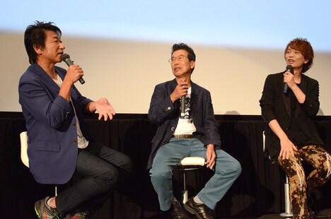 左から井上和彦、田中亮一、浅沼晋太郎。