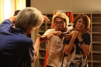 「唇はどこ？」 (c)Nagoya University of Arts and Sciences