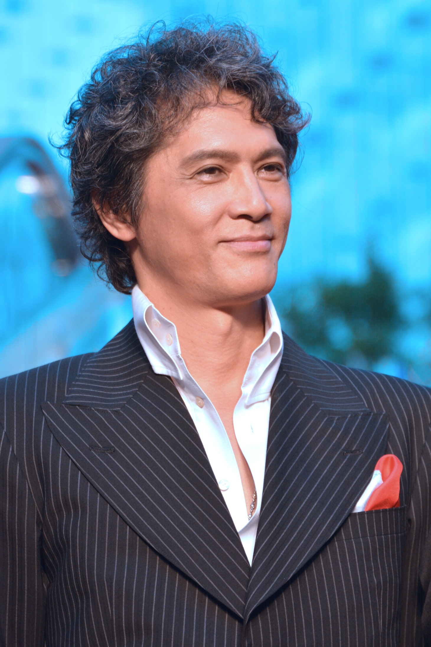 「アンフェア the end」ジャパンプレミアに出席した加藤雅也。