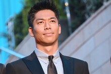 「アンフェア the end」ジャパンプレミアに出席したEXILEのAKIRA。