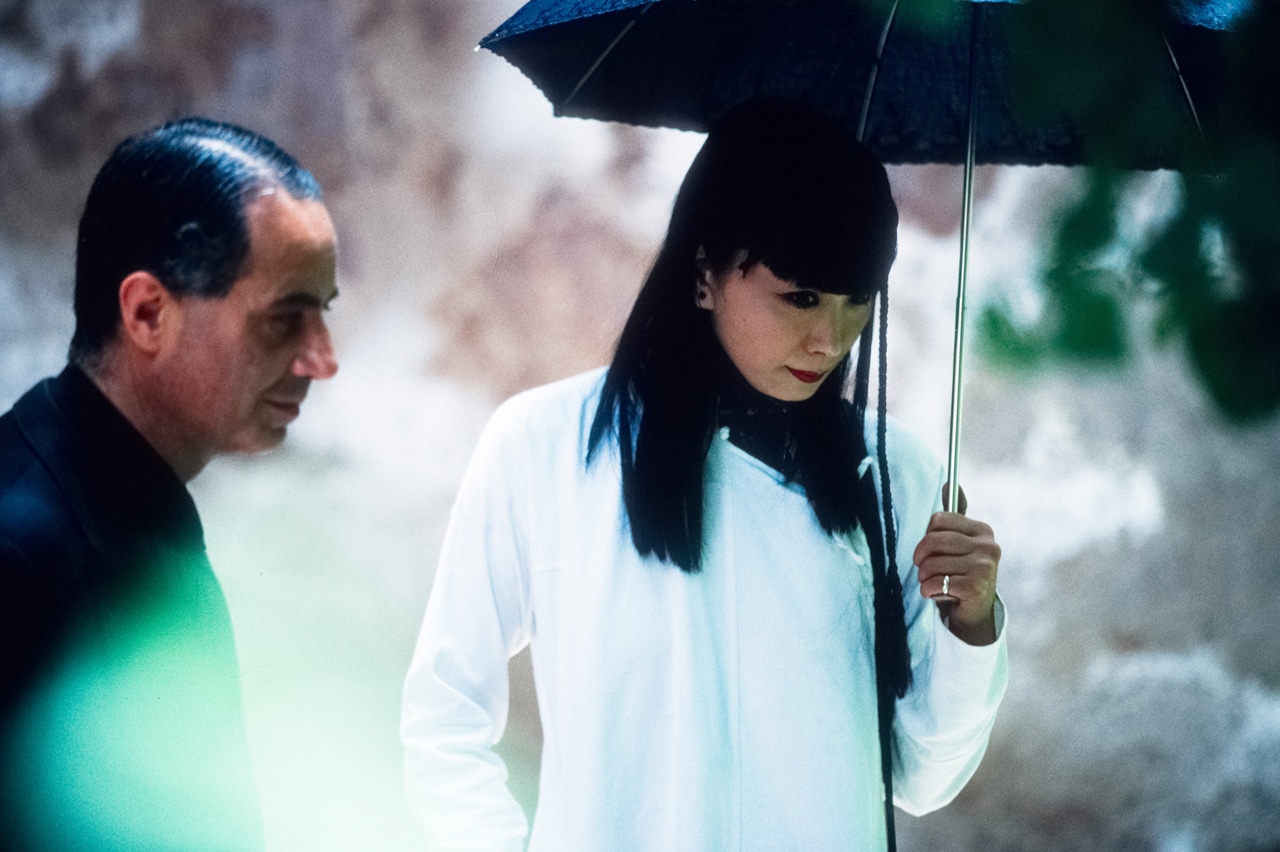「氷の花火 山口小夜子」（写真提供：セルジュ・ルタンス） (c)2015「氷の花火 山口小夜子」製作委員会