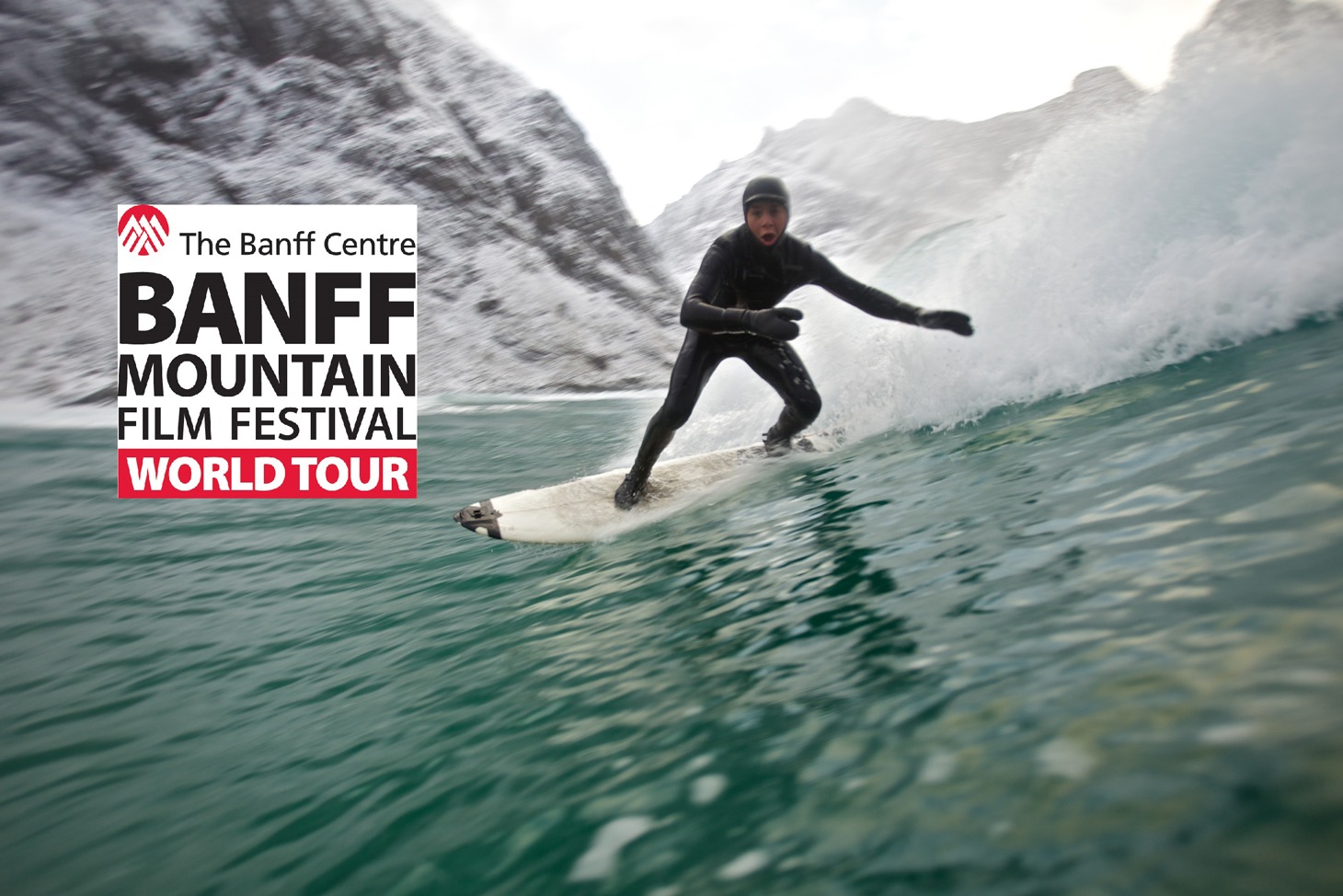 バンフ・マウンテン・フィルムフェスティバル ワールドツアーのメインビジュアル。(c)BANFF Mountain Film Festival in Japan. All Rights Reserved.