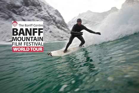 バンフ・マウンテン・フィルムフェスティバル ワールドツアーのメインビジュアル。(c)BANFF Mountain Film Festival in Japan. All Rights Reserved.