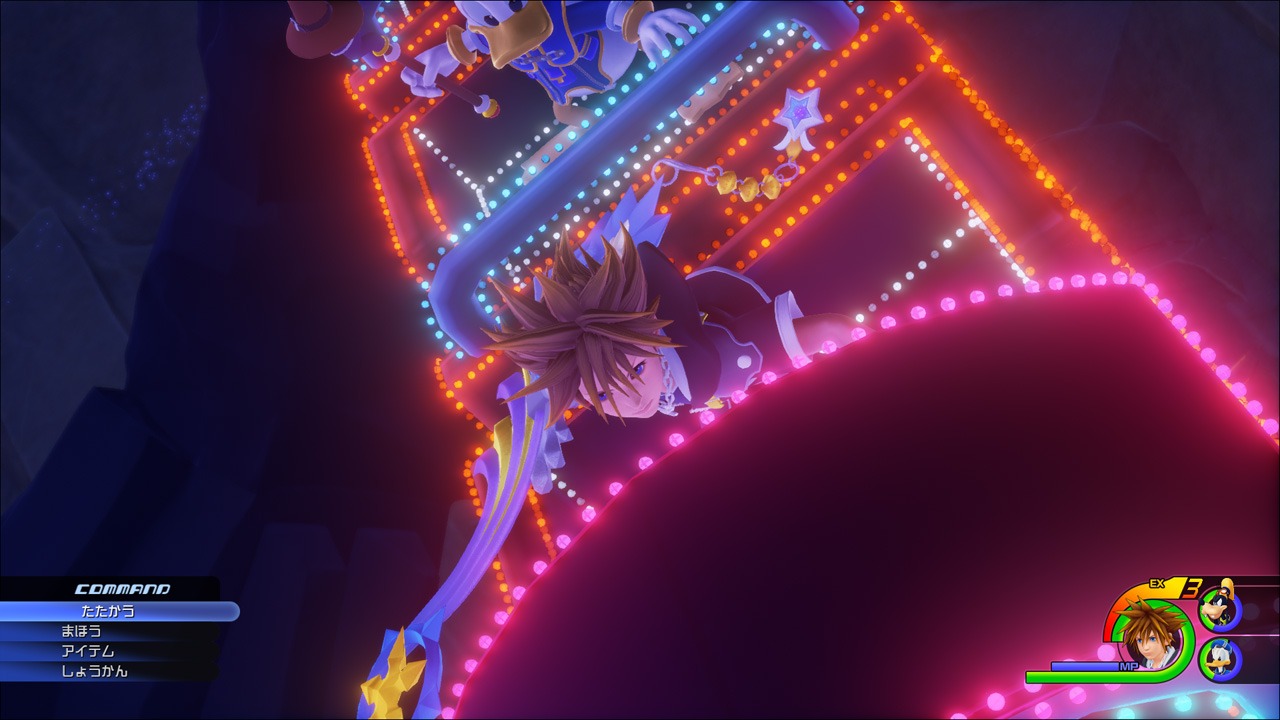 「キングダム ハーツIII」の「塔の上のラプンツェル」ステージ。(c)Disney Developed by SQUARE ENIX