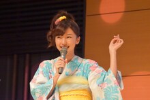 “超能力を悪用しそうな人”に選ばれ、「絶対自分じゃないと思った！」と驚く真野恵里菜。