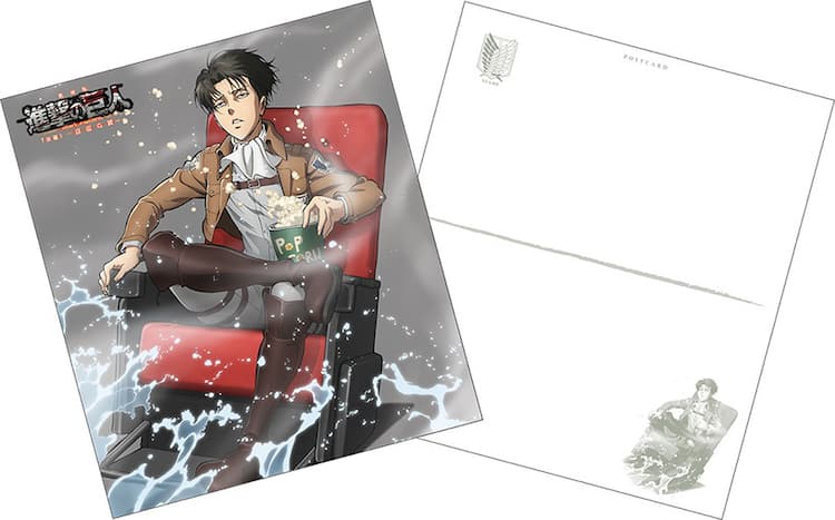 アニメ 進撃の巨人 体感型上映始動 リヴァイが4dシアターを満喫する特典配布 映画ナタリー