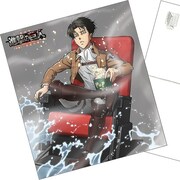 アニメ「進撃の巨人」体感型上映始動、リヴァイが4Dシアターを満喫する特典配布