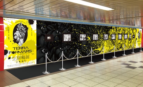 「テラフォーマーズ」生原稿展イメージ (c)貴家悠・橘賢一 / 集英社