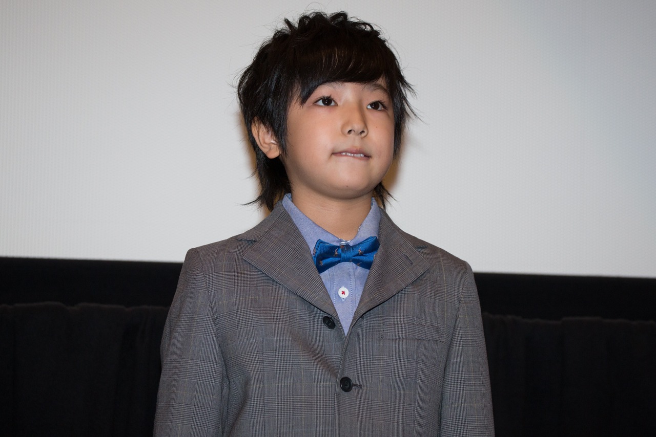 「at Home アットホーム」公開初日舞台挨拶に登壇した池田優斗。