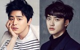 左からチョ・ジョンソク、EXOのD.O.。（写真提供：CJ Entertainment）